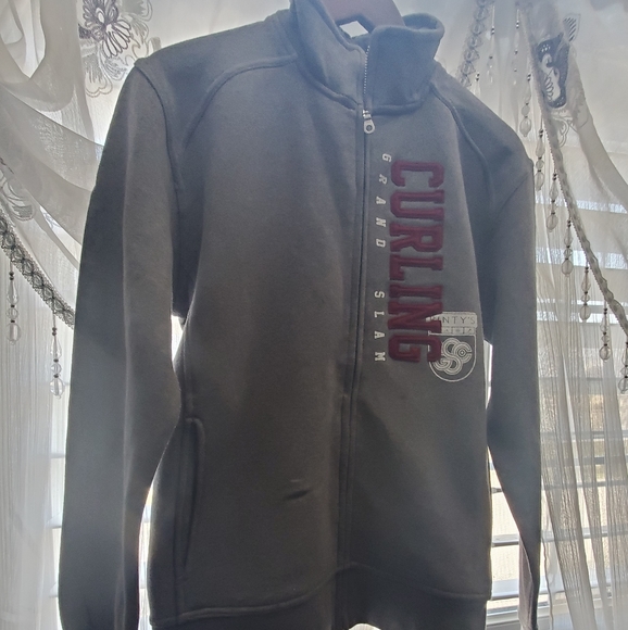 Women's  Curling Full Zip  Sweatshirt - Picture 2 of 2